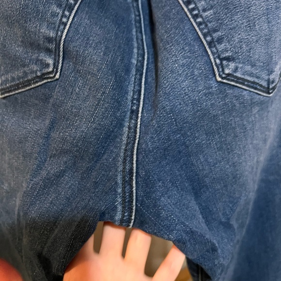 Dark Wash Flora Embroidered Lolita skinny jeans - Picture 3 of 9